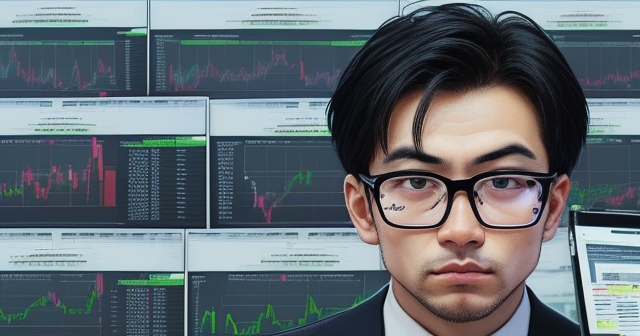 一位交易者正在分析貨幣對