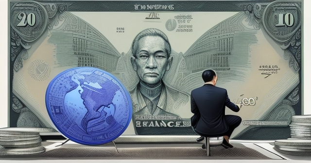 示意全球經濟影響的插圖