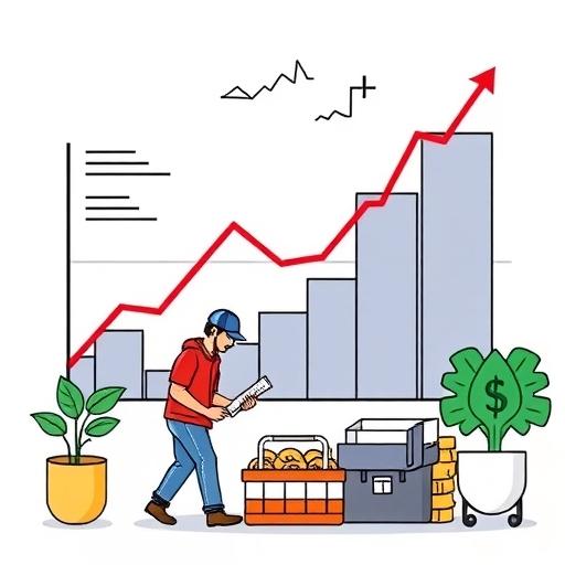 經濟指標的視覺化展示