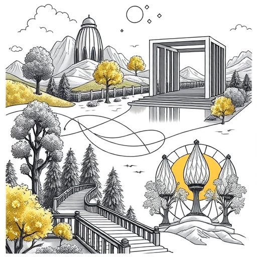 白銀比例在建築結構中的精美呈現。