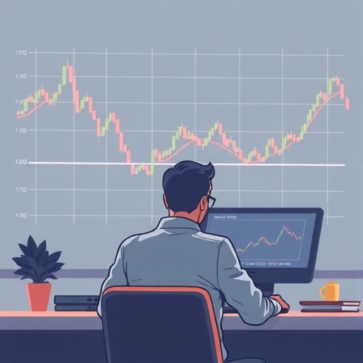 金融圖表上的移動平均線