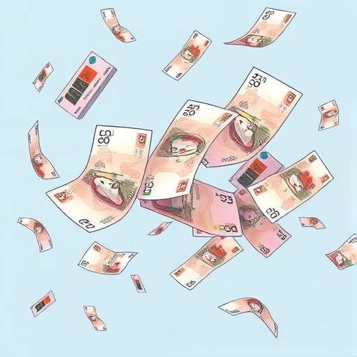 英鎊與美元的貨幣交易市場圖表