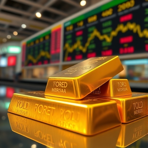 金融市場中的黃金條塊