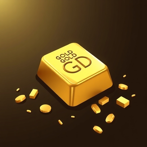 黃金金條的插圖