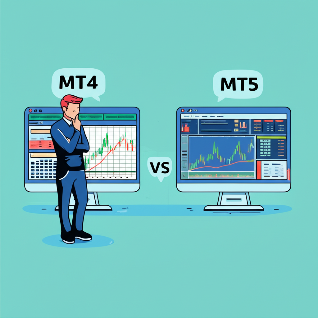 交易員比較 MT4 與 MT5 平台功能插圖
