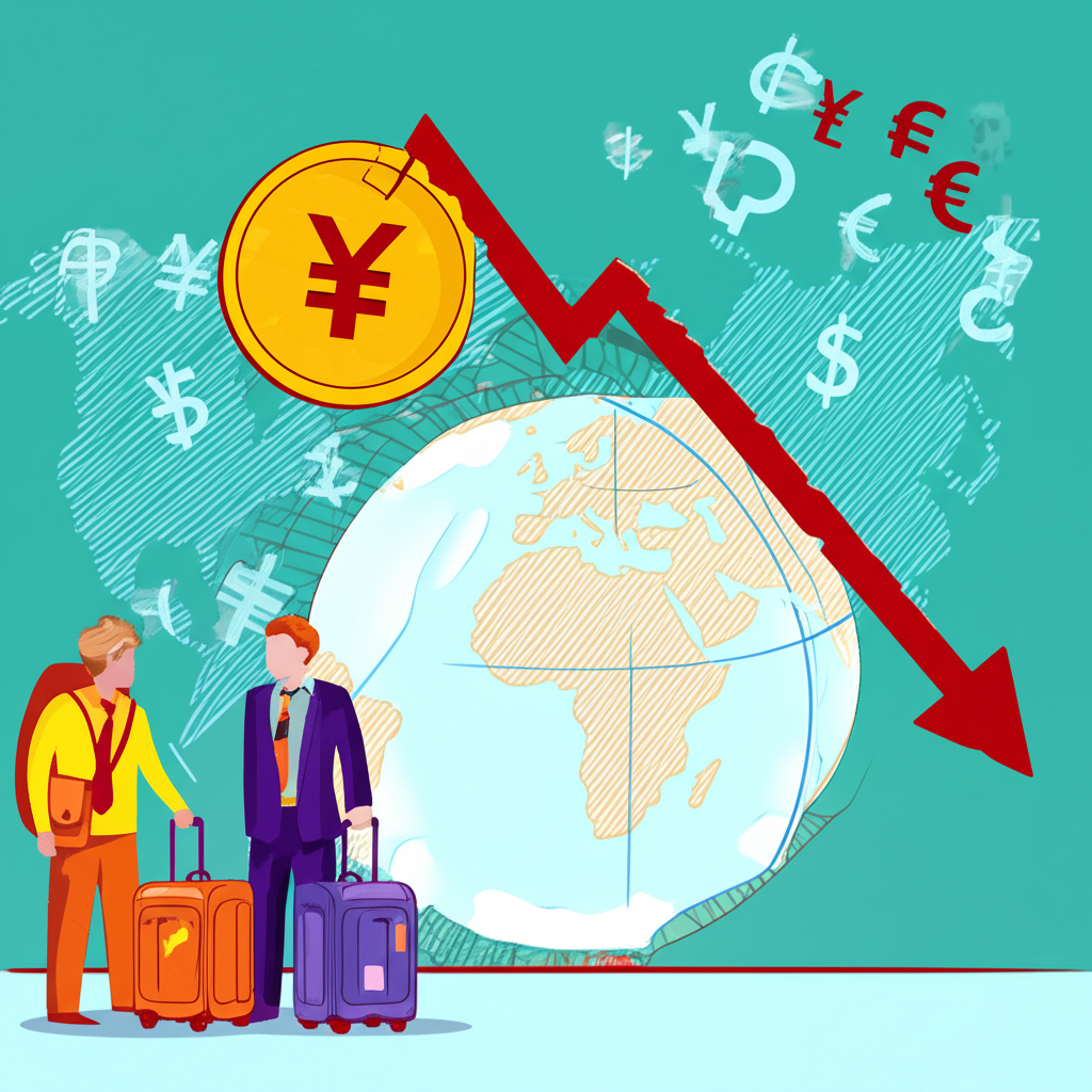 日幣貶值對全球經濟與旅客投資者的影響插圖
