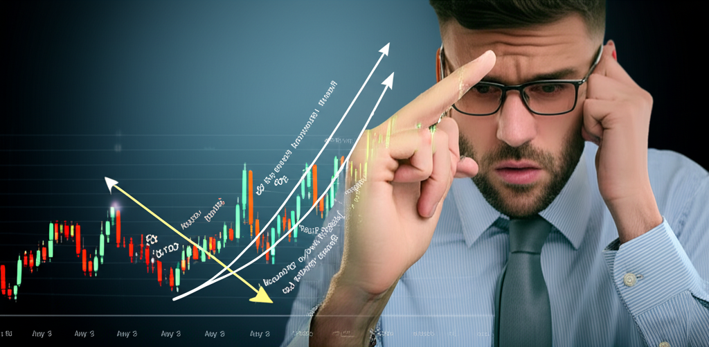 投資者仔細研究債券圖表，箭頭標示最佳買入時機的插圖