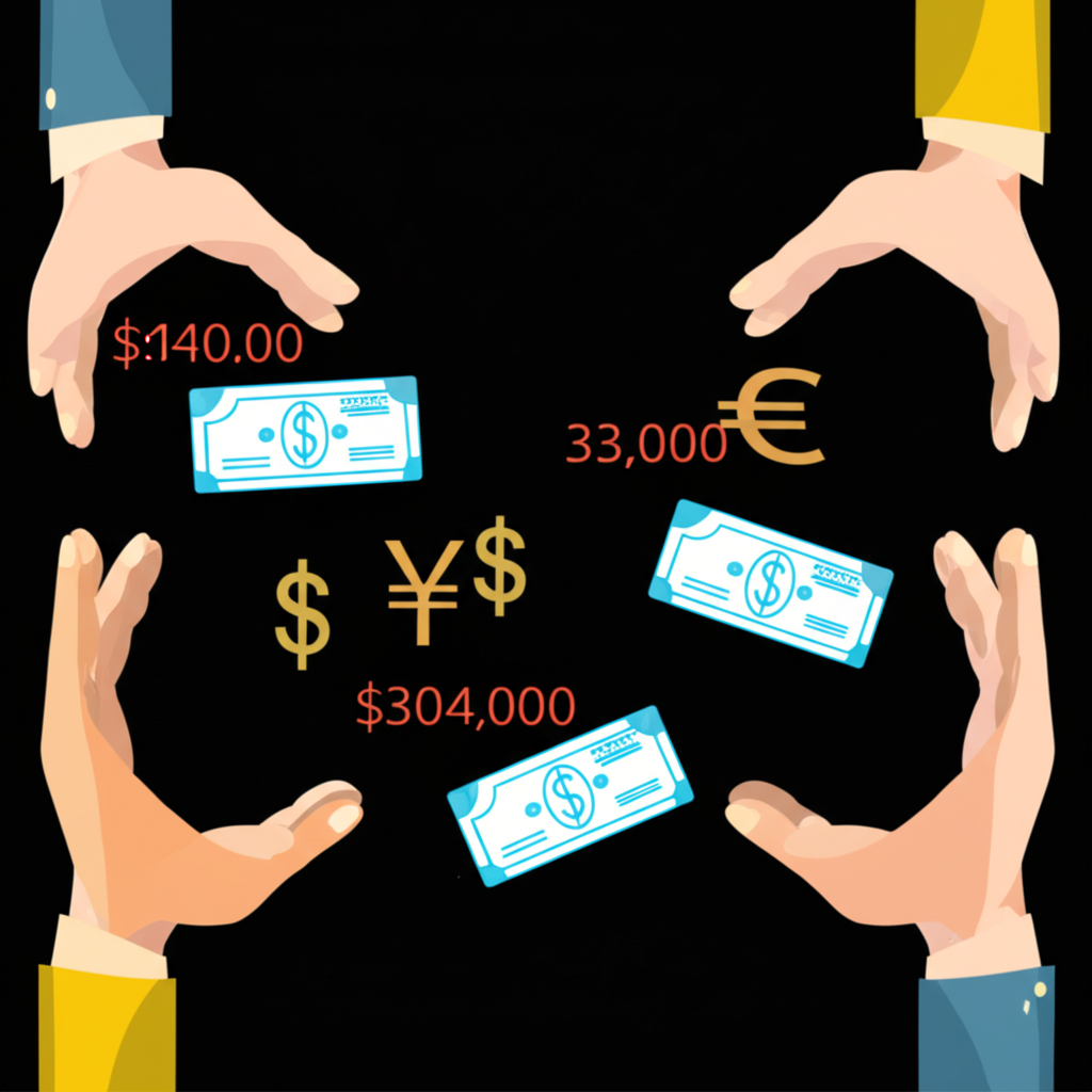 金融資產交換插圖,代表買賣交易量