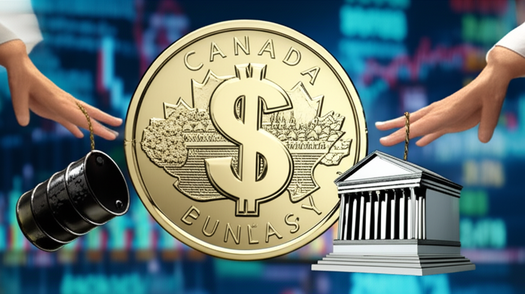 加幣十年匯率走勢,受全球經濟力量影響的圖示