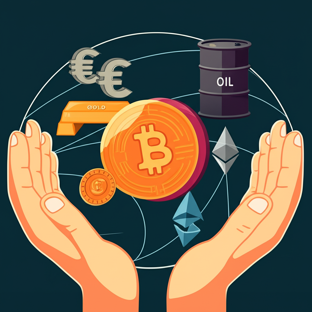 多資產交易平台,包含貨幣對、黃金、石油與加密貨幣