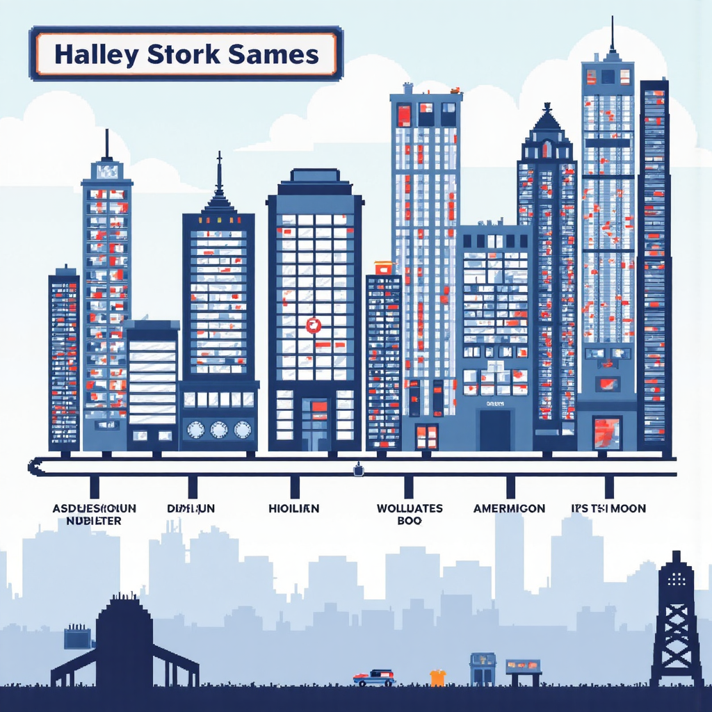 股票與選擇權契約排列成時間軸，從下午到清晨的國際市場視覺圖